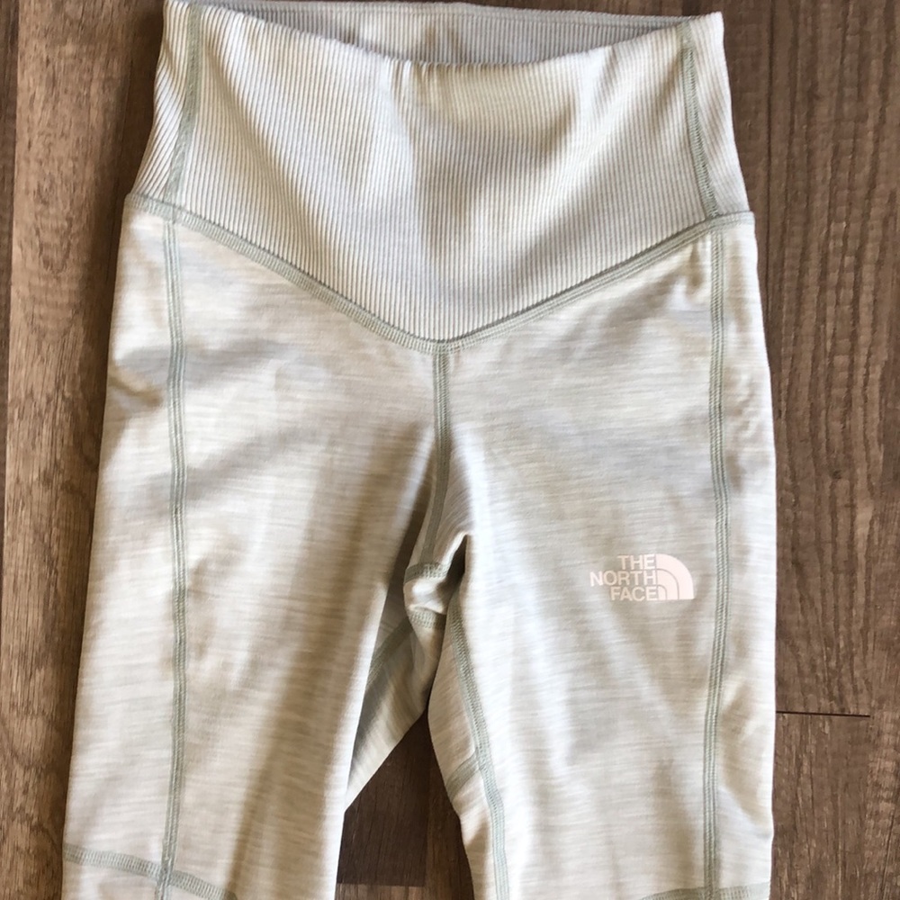 The North Face Dune Sky 7/8 Leggings Light Green XS NEW - Picture 5 of 12
